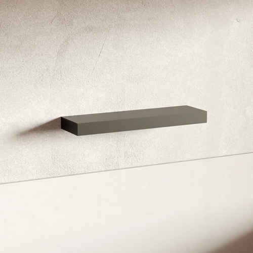 Classic Black Floating Shelf | 3 Inch Thick