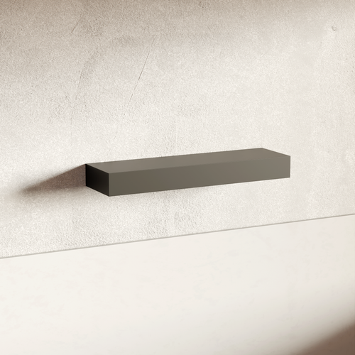 Classic Black Floating Shelf | 4 Inch Thick