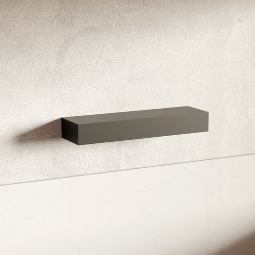 Classic Black Floating Shelf | 5 Inch Thick