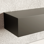 Classic Black Floating Shelf