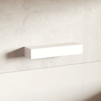 Classic White Floating Shelf | 6 Inch Thick