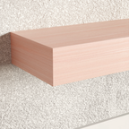 Country Maple Floating Shelf | 4 Inch Thick