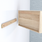 Hardwood Veneer Cupboard With Shelf