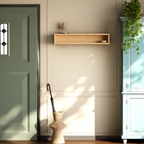 Hardwood Veneer Entryway Organizer