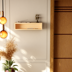 Hardwood Veneer Entryway Organizer