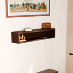 Hardwood Veneer Entryway Organizer
