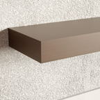 Island Teak Floating Shelf | 3 Inch Thick