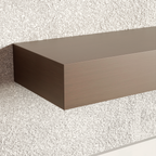 Island Teak Floating Shelf | 4 Inch Thick