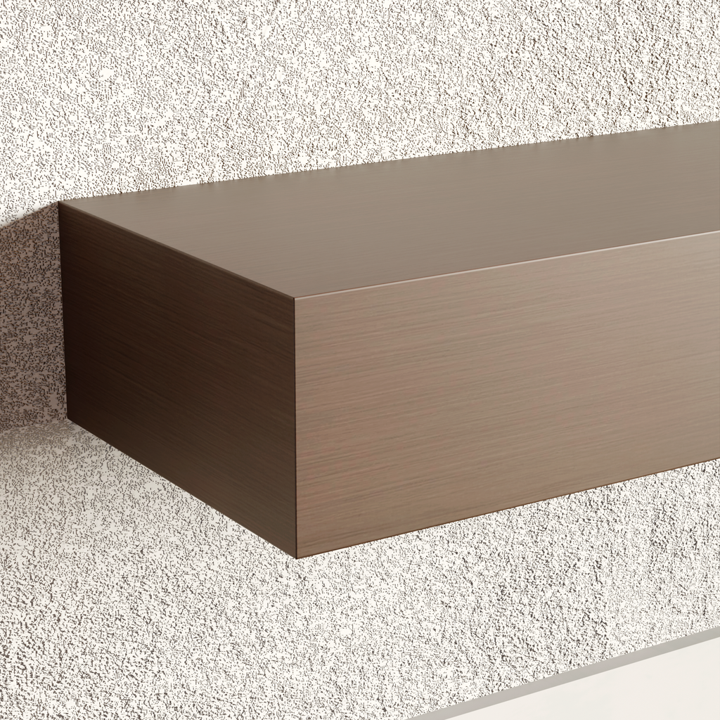 Island Teak Floating Shelf