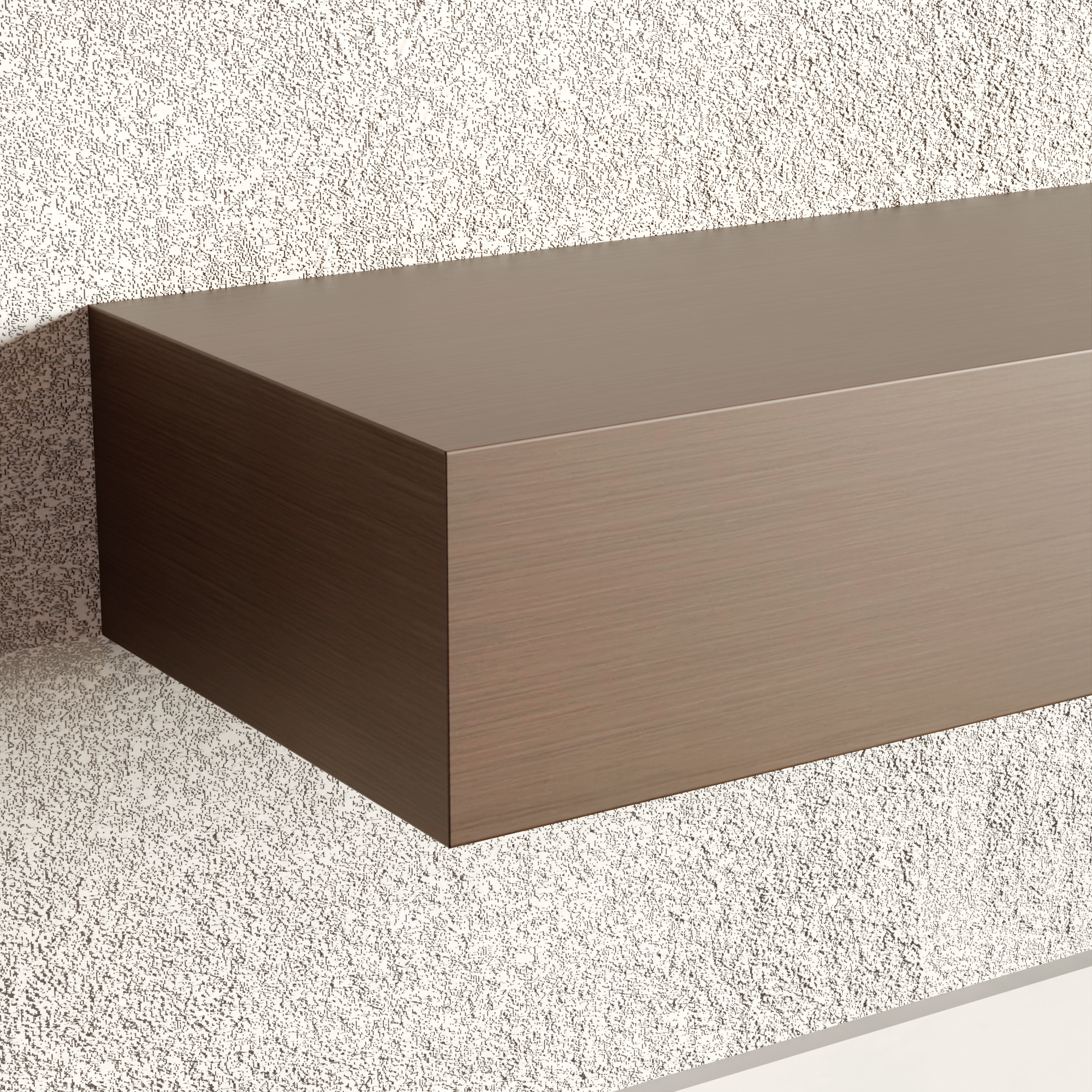 Island Teak Floating Shelf