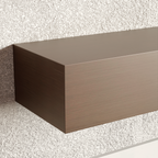 Island Teak Floating Shelf | 6 Inch Thick