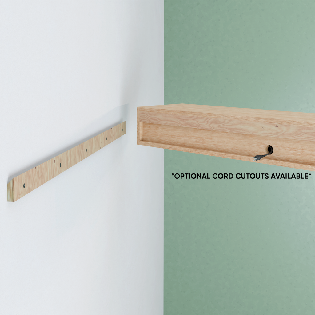 Hardwood Veneer Media Console