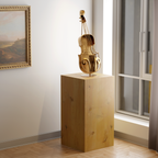 Apollo Display Pedestal | Wood Veneer