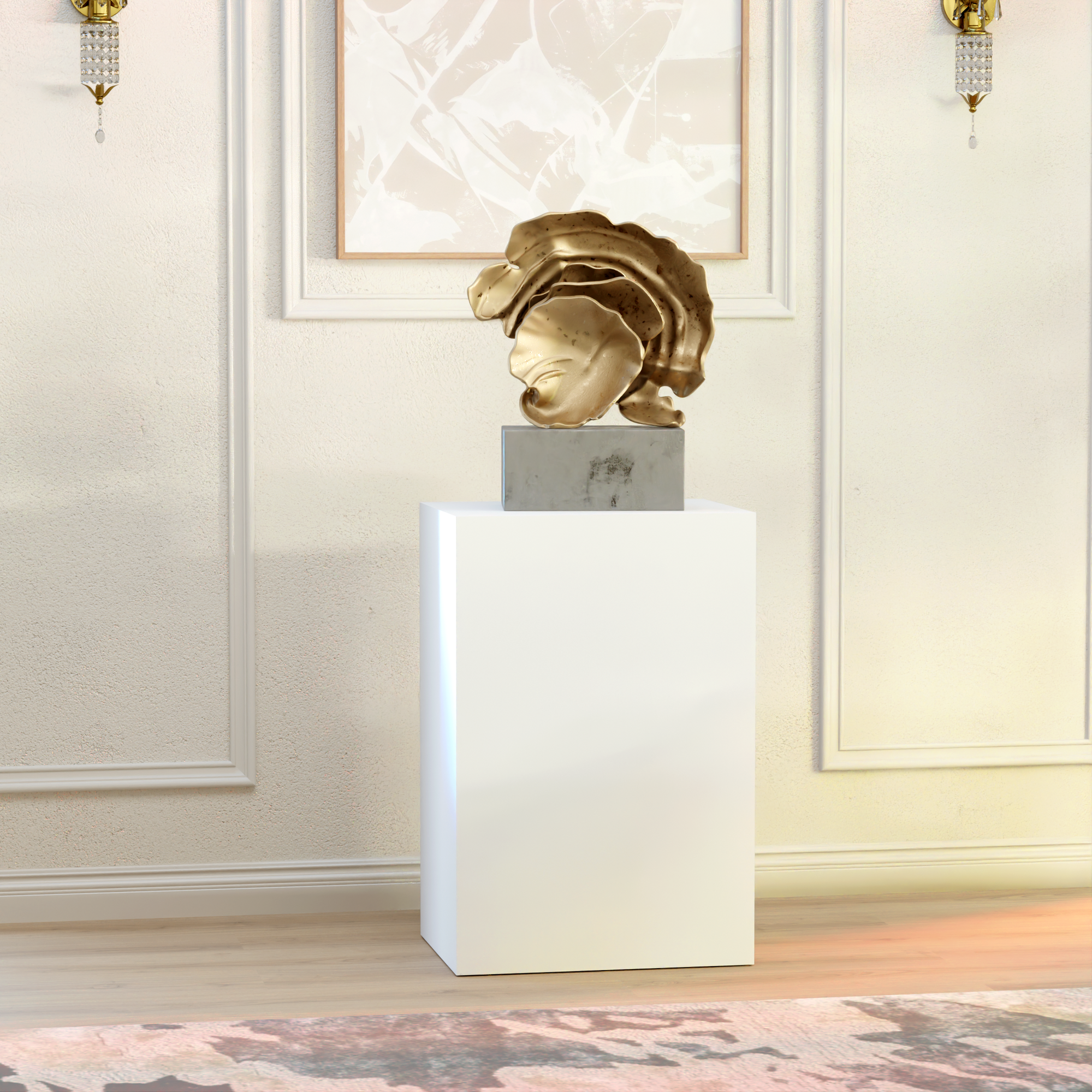 Painted Display Pedestal
