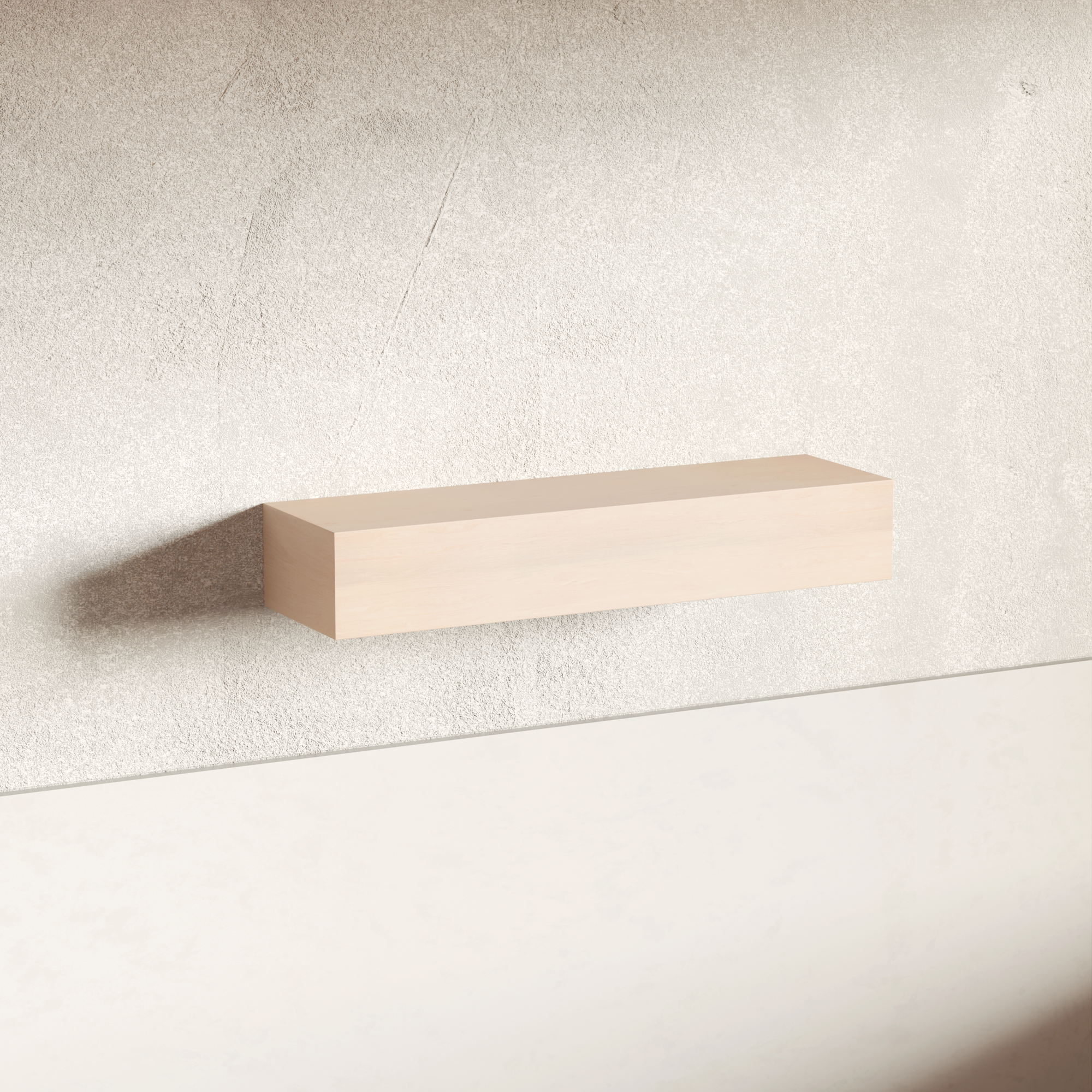 River Pine Floating Shelf