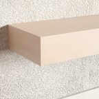 River Pine Floating Shelf | 4 Inch Thick