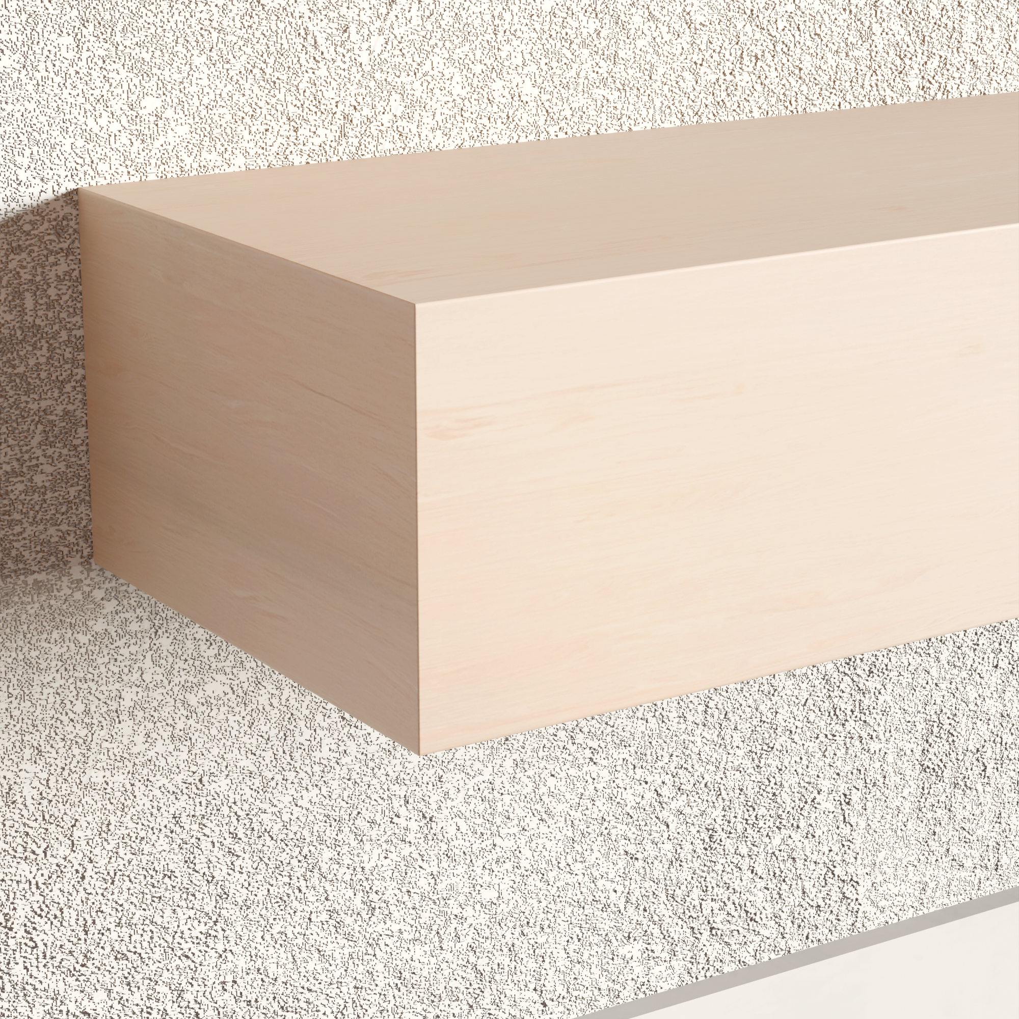River Pine Floating Shelf
