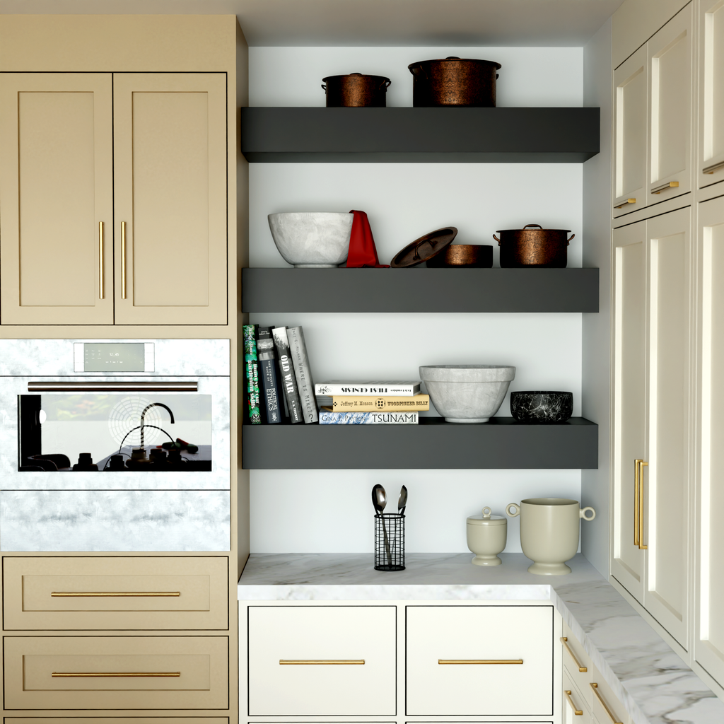 Painted Floating Shelf | Custom Color