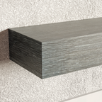 Weathered Slate Floating Shelf | 5 Inch Thick