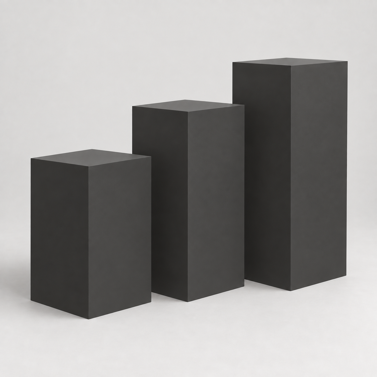 Painted Gallery Pedestal Trio reference image